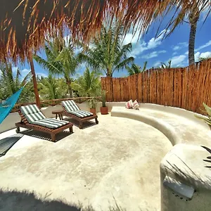 Casa Cacahuate Holbox-casa Entera Con Jardin-whole House With Garden Ferienhaus